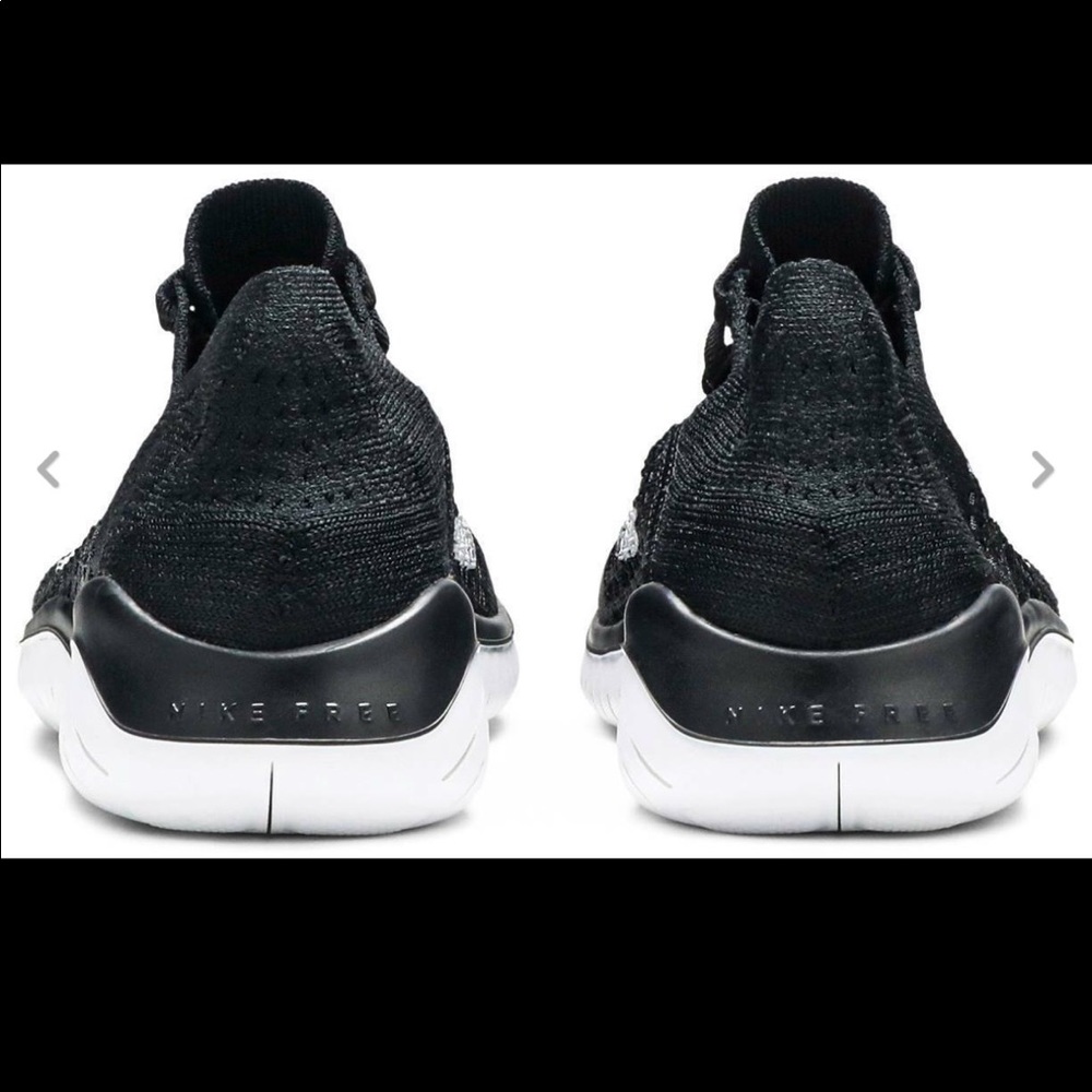 Nike Free RN Flyknit 2018 'Black' Women’s - Picture 5 of 6